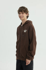 Polerón Hombre Oversize Marron