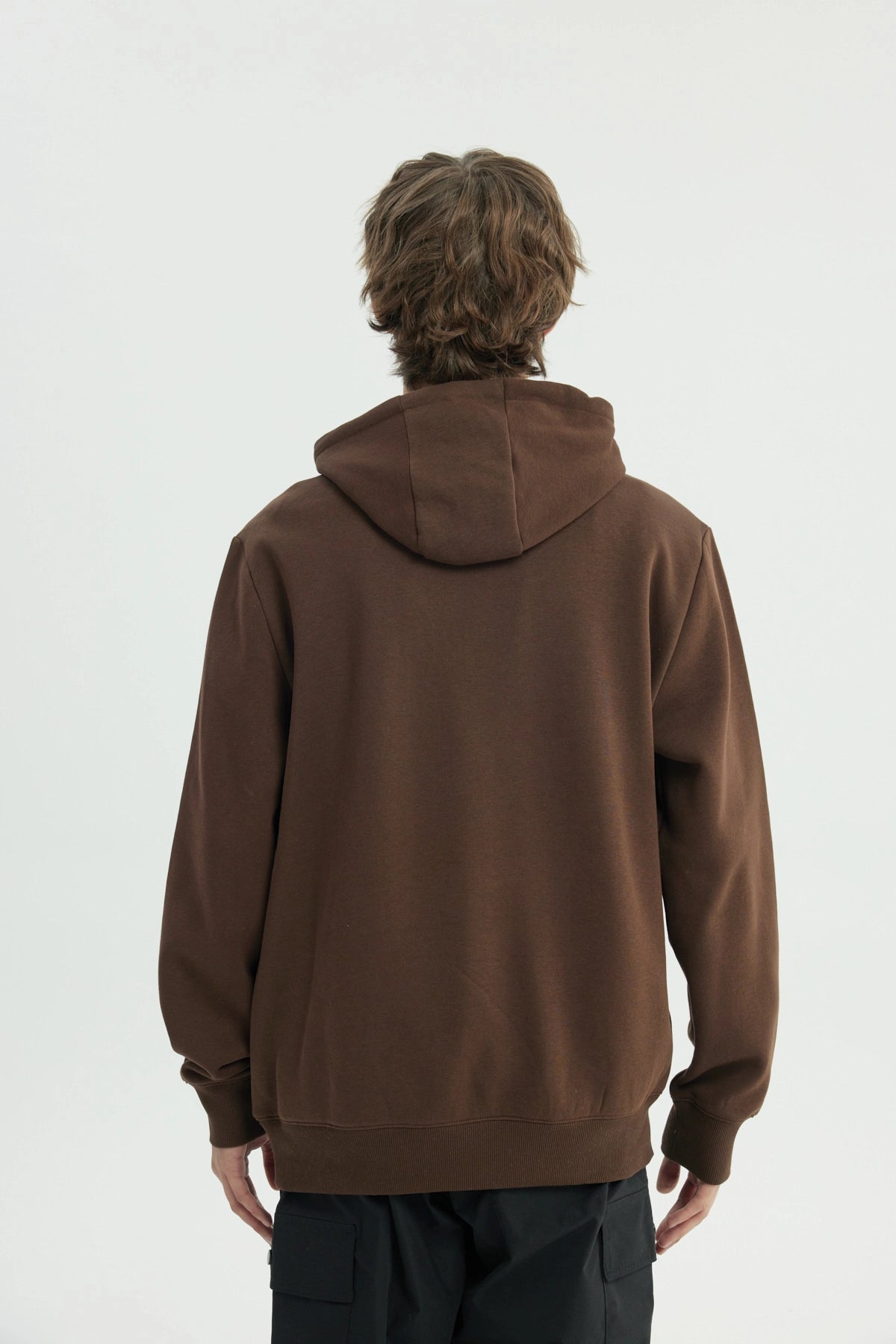 Polerón Hombre Regular Marron