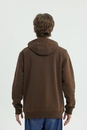 Polerón Hombre Regular Marron