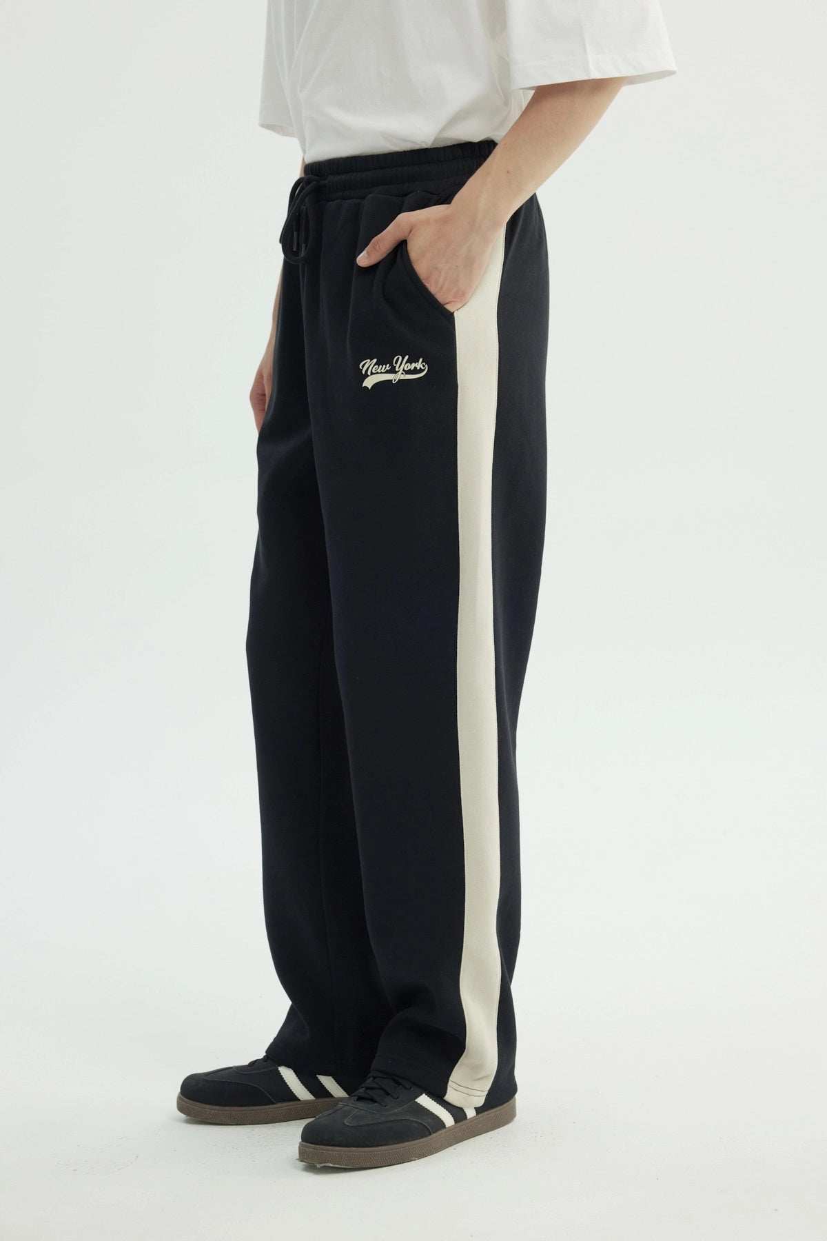 Pantalón Buzo Hombre Clásico Negro