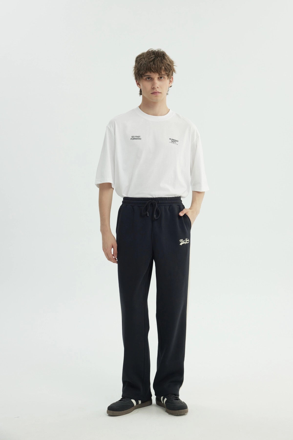 Pantalón Buzo Hombre Clásico Negro