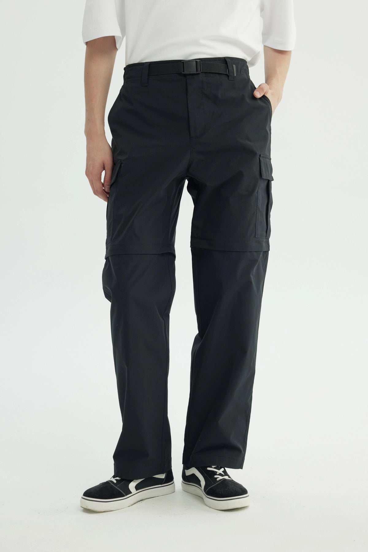 Pantalón Hombre Amplio Negro