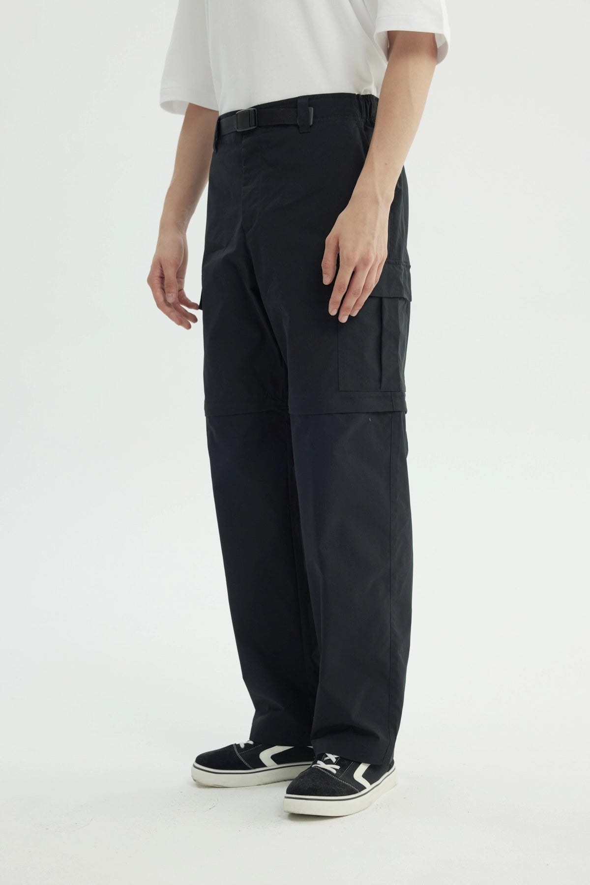 Pantalón Hombre Amplio Negro
