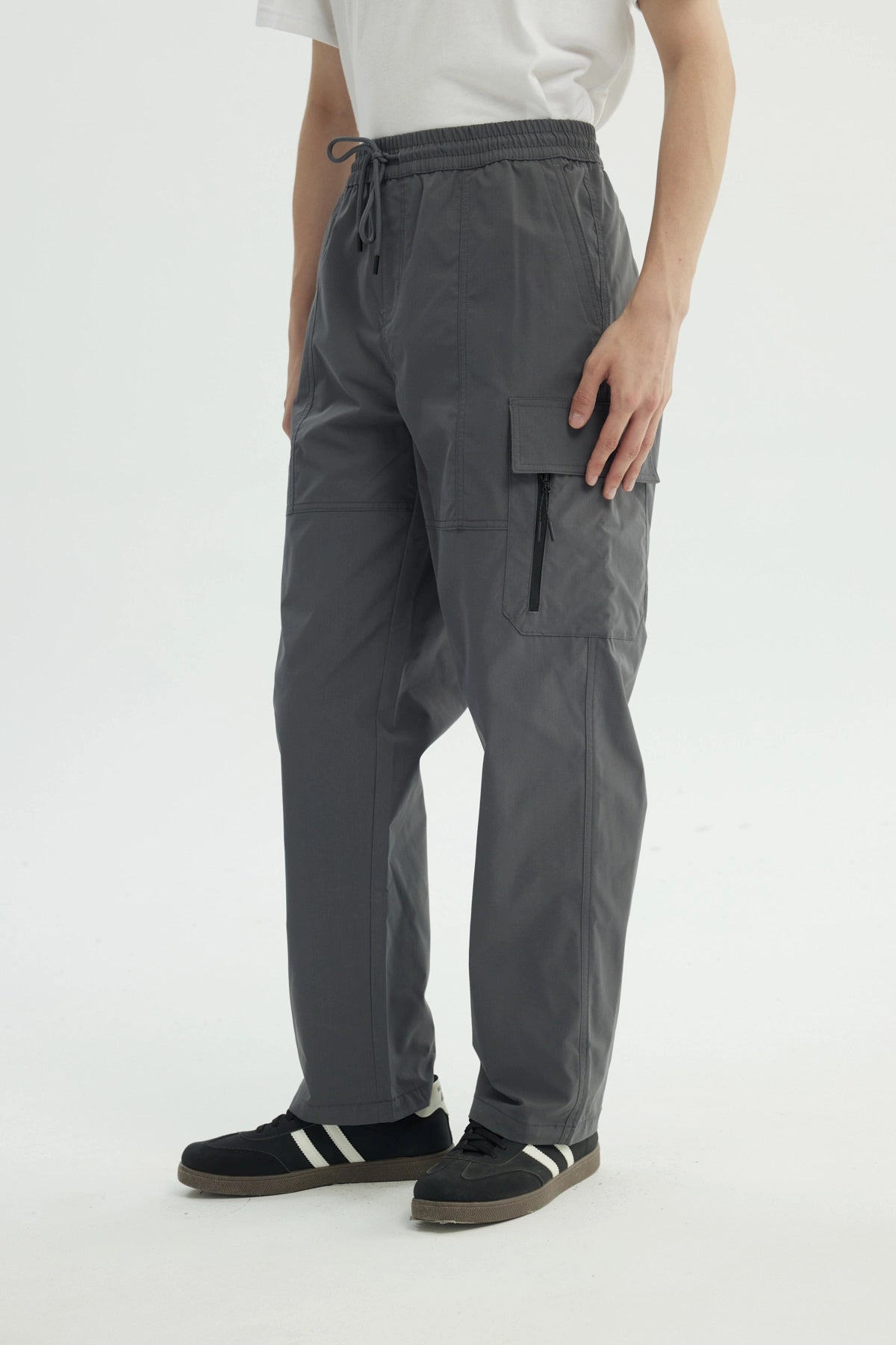 Pantalón Hombre Clásico Gris