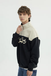 Polerón Hombre Oversize Negro