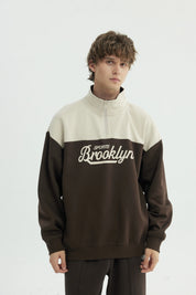 Polerón Hombre Oversize Marron