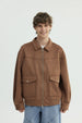 Chaqueta Hombre Oversize Camel