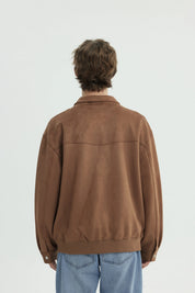 Chaqueta Hombre Oversize Camel