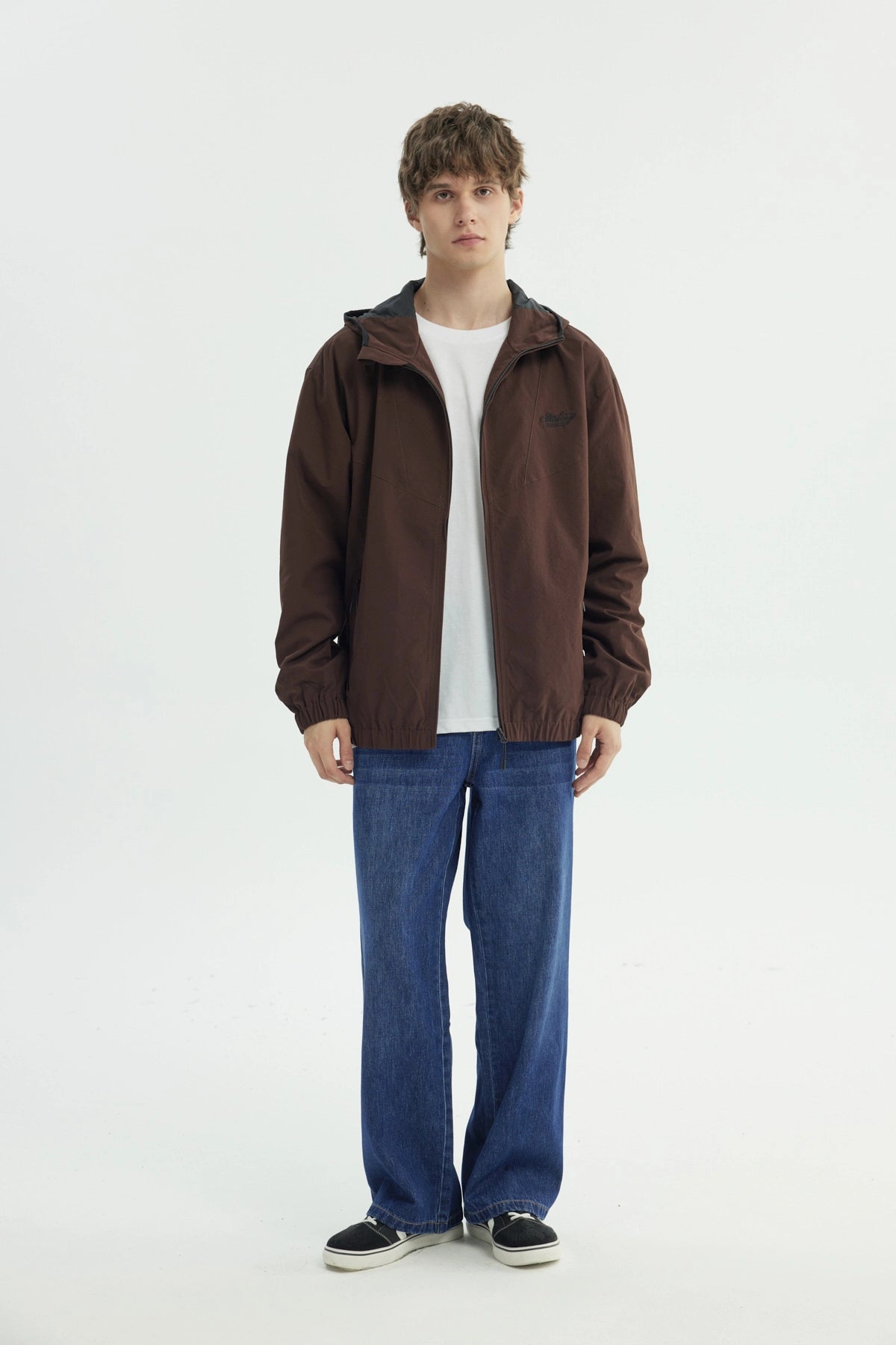 Chaqueta Hombre Regular Café