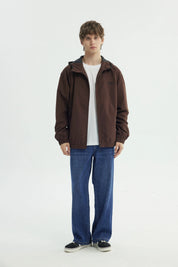 Chaqueta Hombre Regular Café
