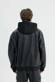 Chaqueta Hombre Oversize Negro