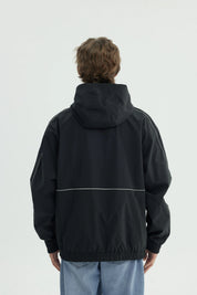 Chaqueta Hombre Oversize Negro