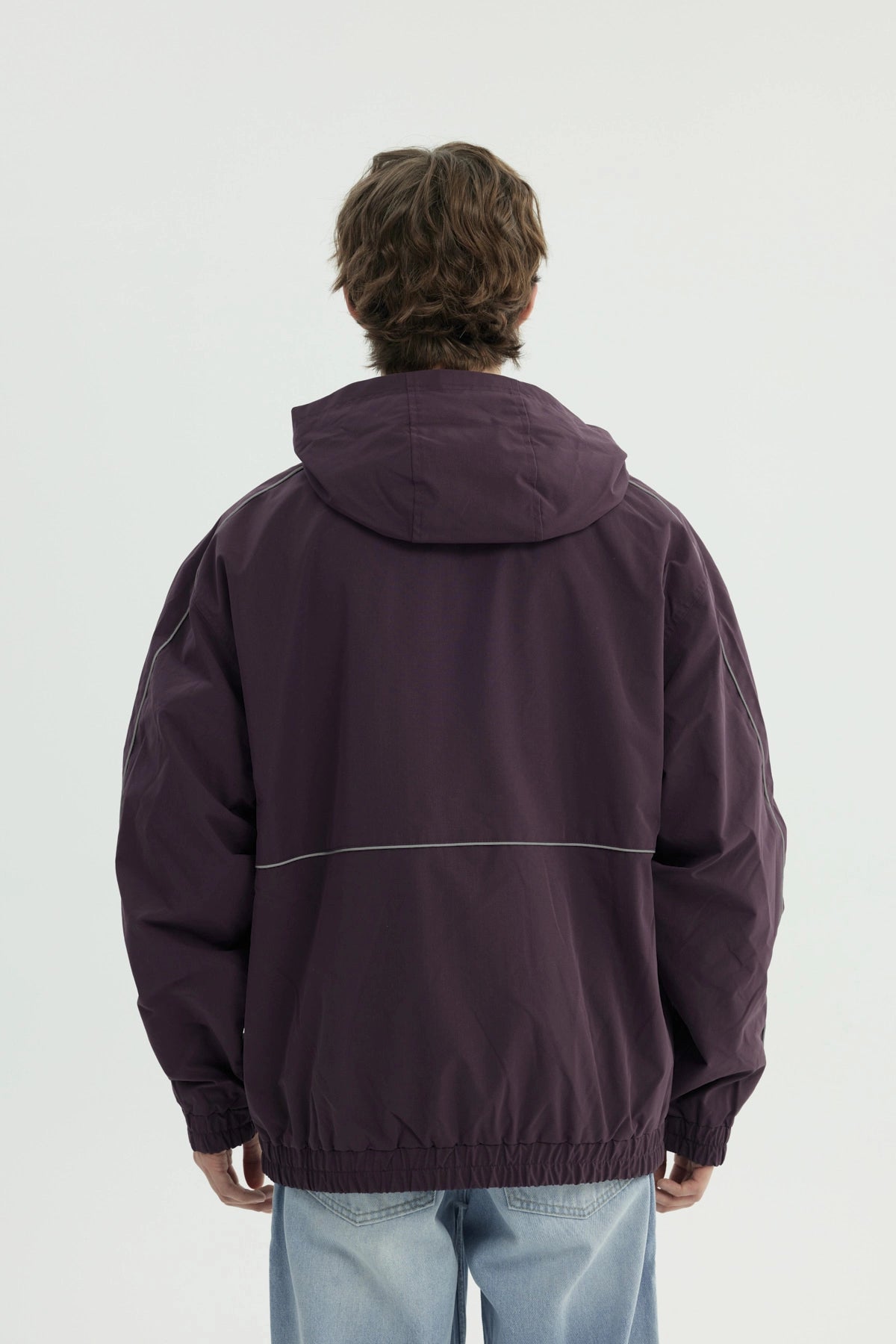Chaqueta Hombre Oversize Morado