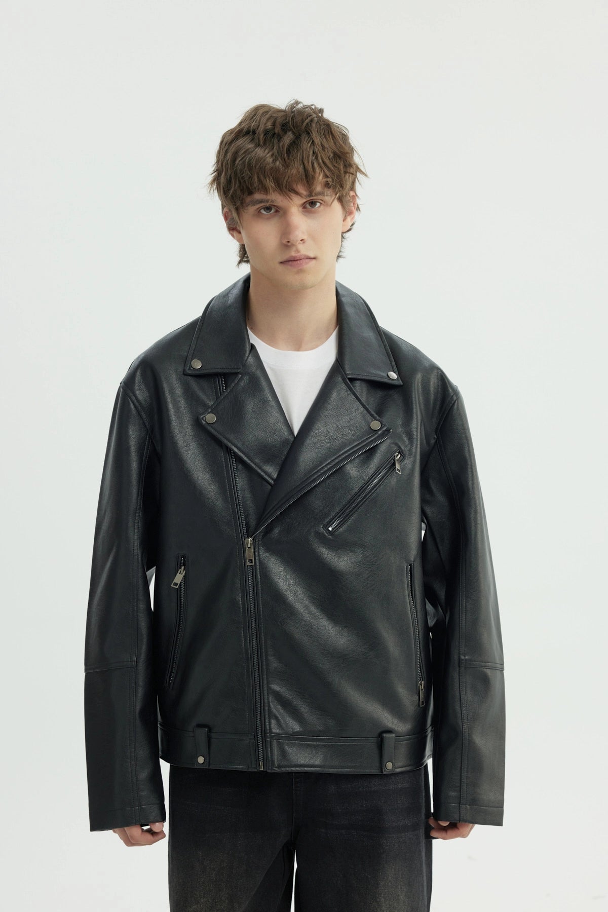 Chaqueta Hombre Oversize Negro