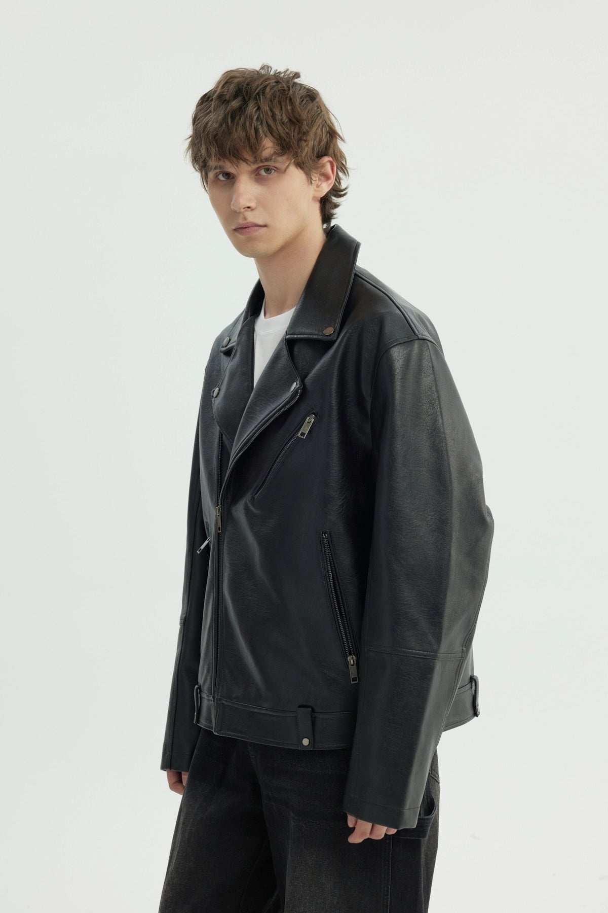Chaqueta Hombre Oversize Negro
