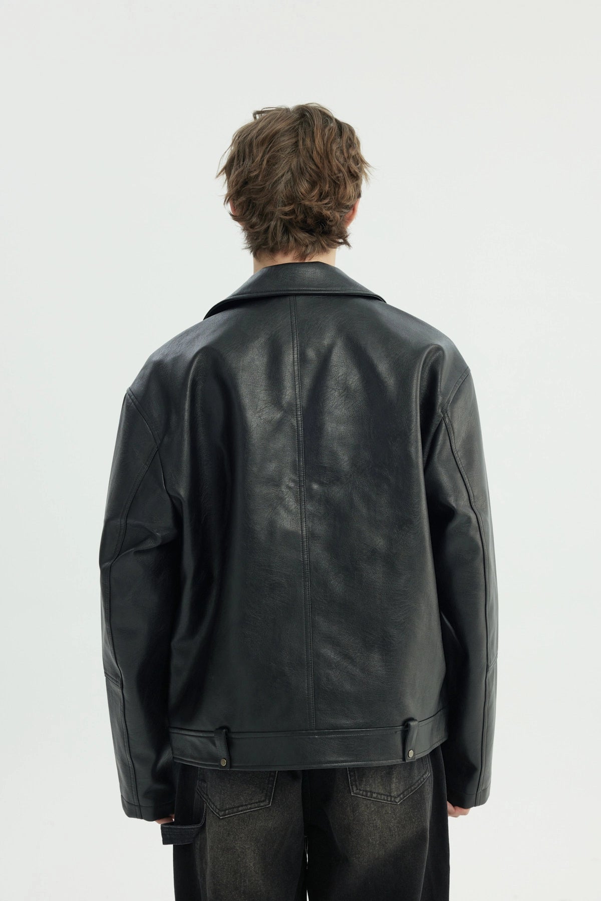 Chaqueta Hombre Oversize Negro