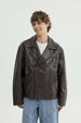 Chaqueta Hombre Oversize Chocolate