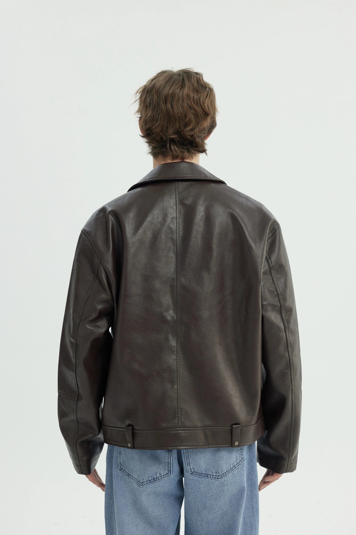 Chaqueta Hombre Oversize Chocolate
