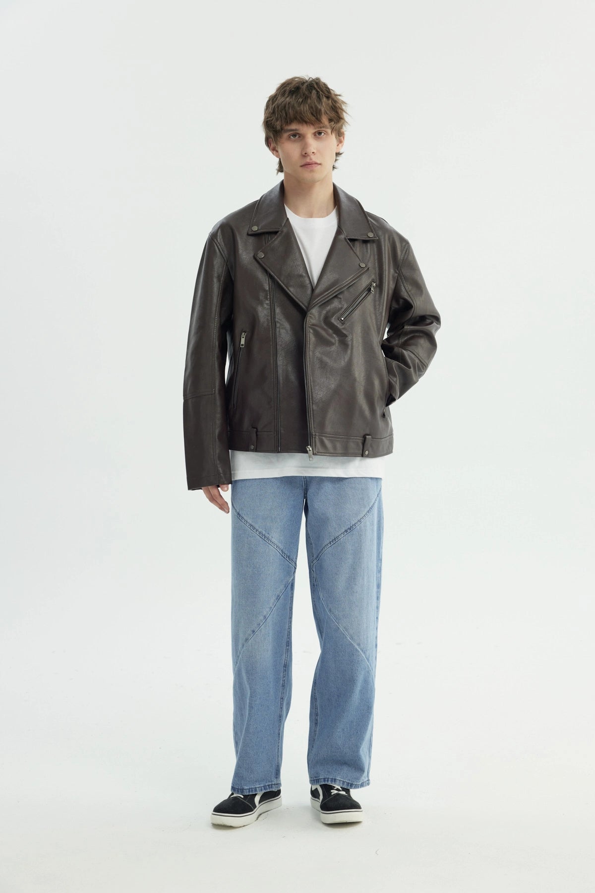 Chaqueta Hombre Oversize Chocolate
