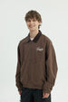 Chaqueta Hombre Classic Cuello Camisero Marron