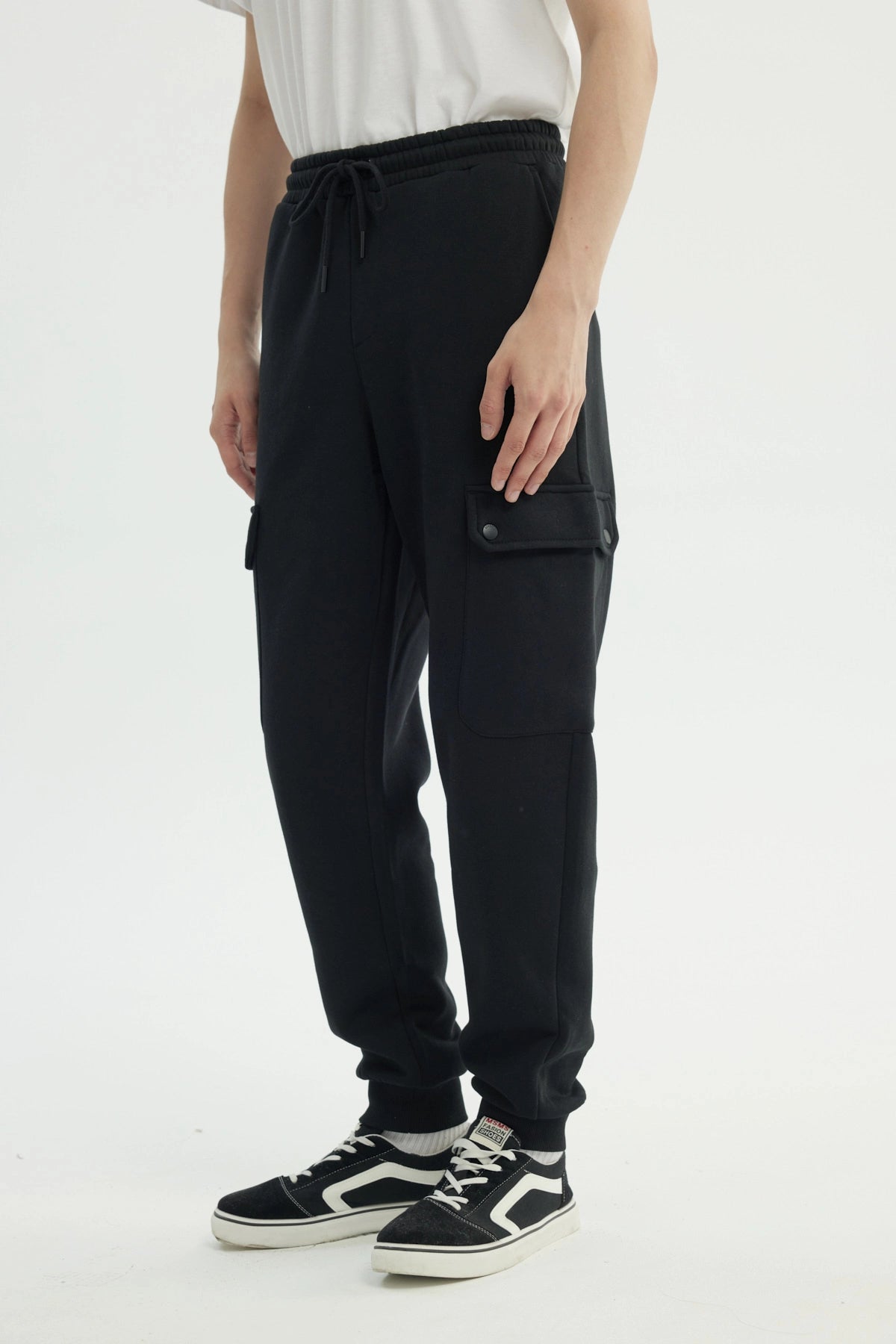 Pantalón Buzo Hombre Clásico Negro