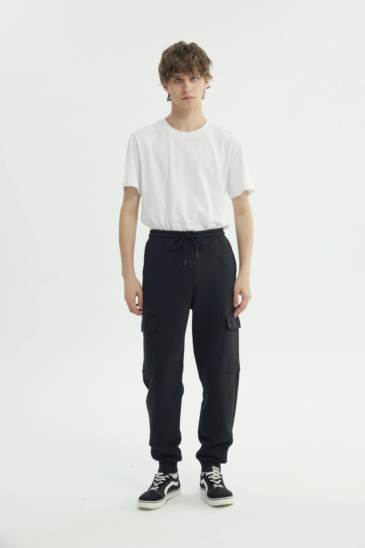 Pantalón Buzo Hombre Clásico Negro