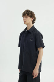 Camisa Hombre Oversize Negro