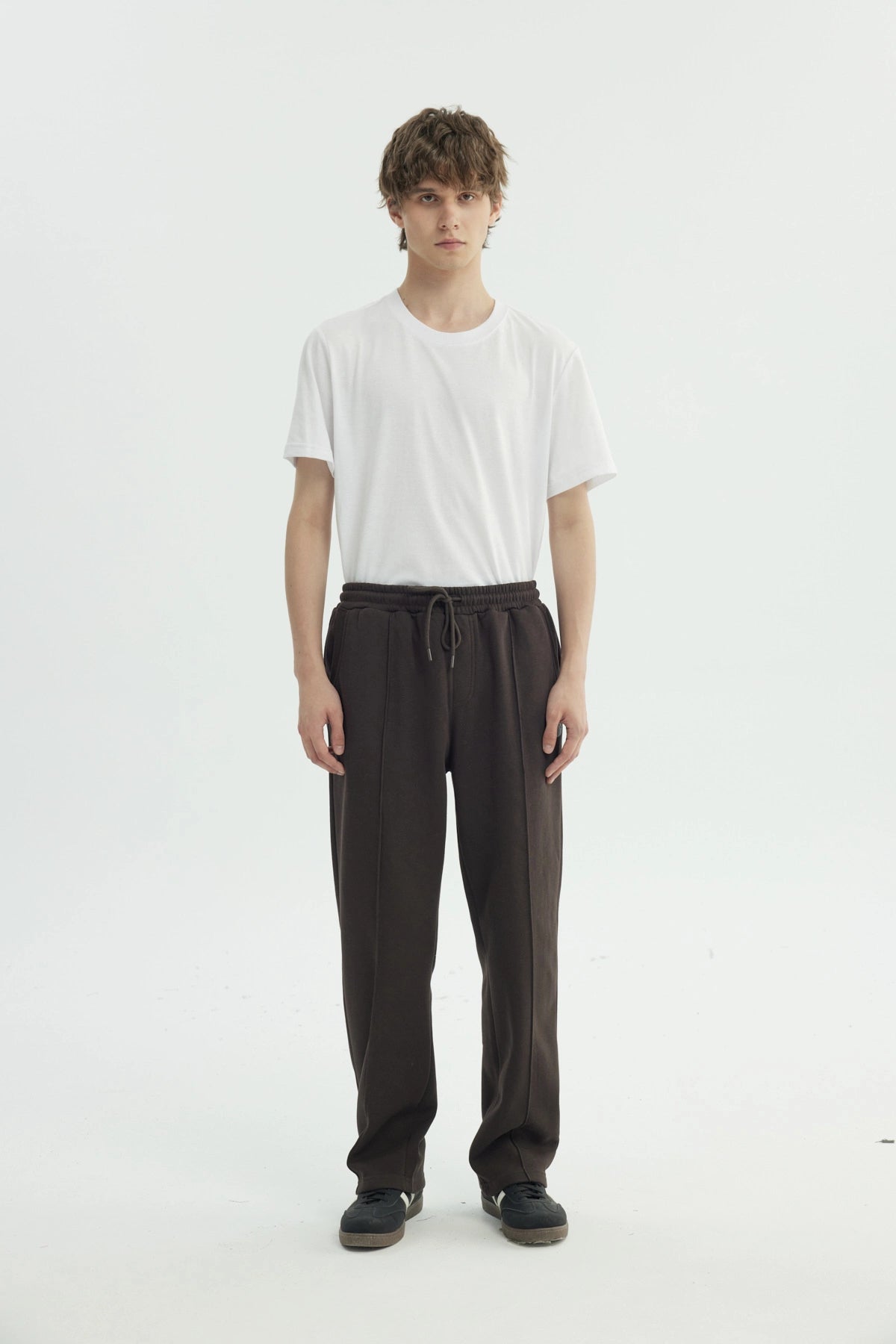 Pantalón Buzo Hombre Clásico Marron