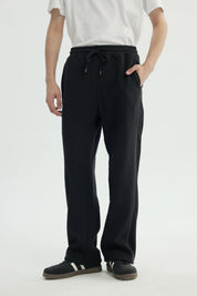 Pantalón Buzo Hombre Amplio Negro