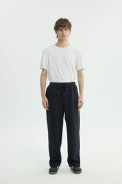 Pantalón Buzo Hombre Amplio Negro