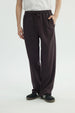 Pantalón Buzo Hombre Amplio Burdeo