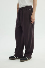 Pantalón Buzo Hombre Amplio Burdeo