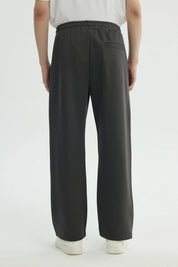 Pantalón Buzo Hombre Amplio Gris Oscuro