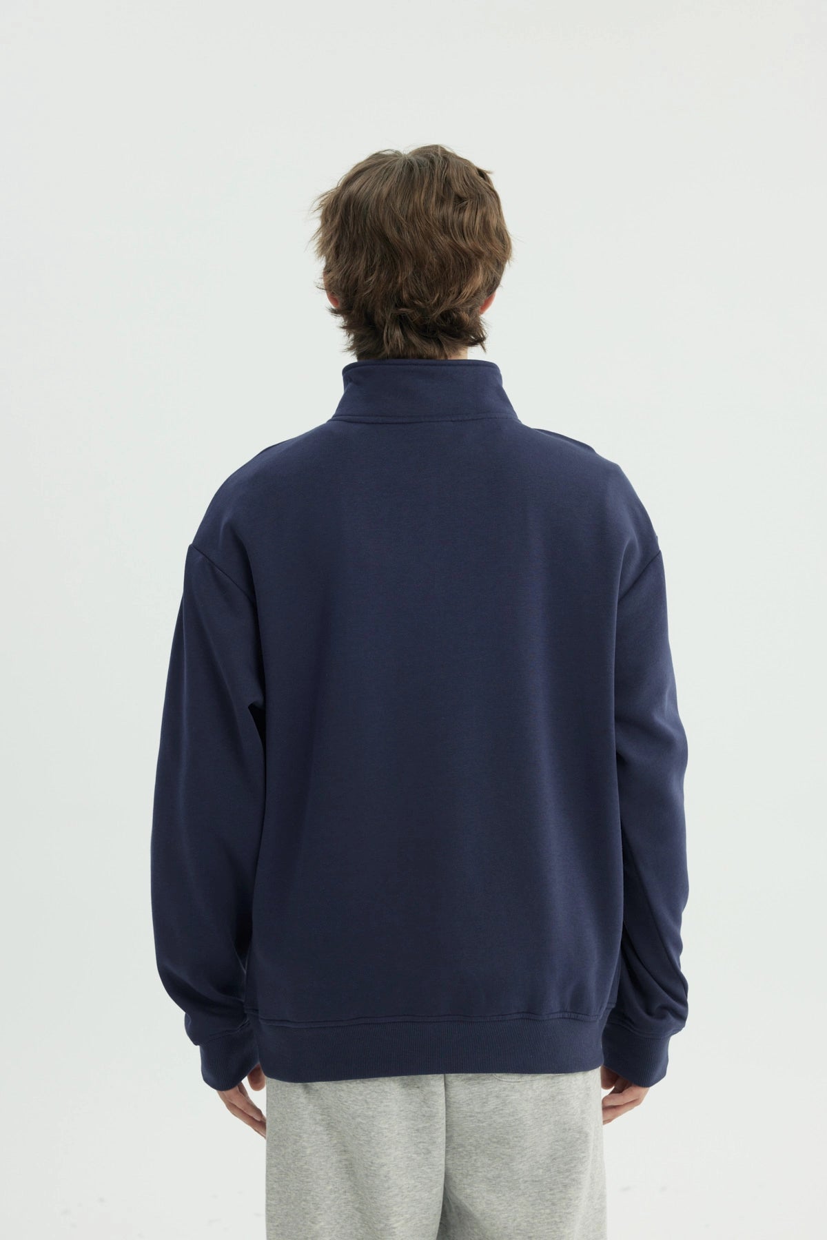 Polerón Hombre Oversize Azul