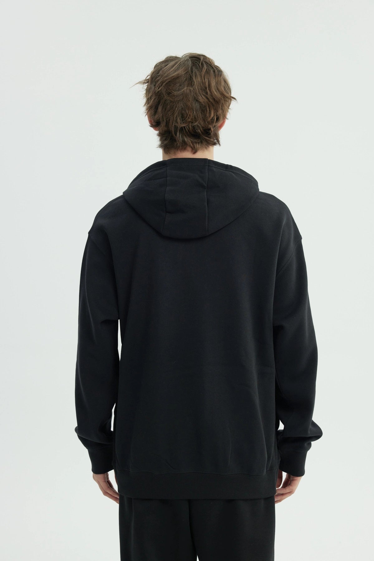 Polerón Hombre Oversize Negro