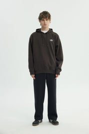 Polerón Hombre Oversize Marron