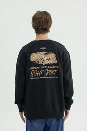 Polerón Hombre Oversize Negro