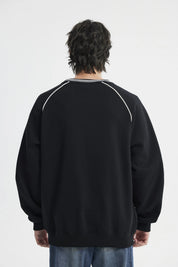 Polerón Hombre Oversize Negro