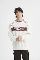 Polerón Hombre Oversize Crudo