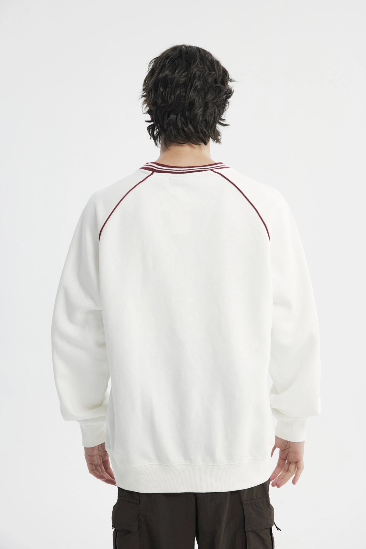 Polerón Hombre Oversize Crudo