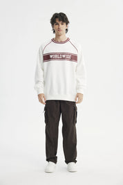 Polerón Hombre Oversize Crudo