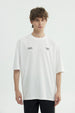 Polera Hombre Oversize Blanco