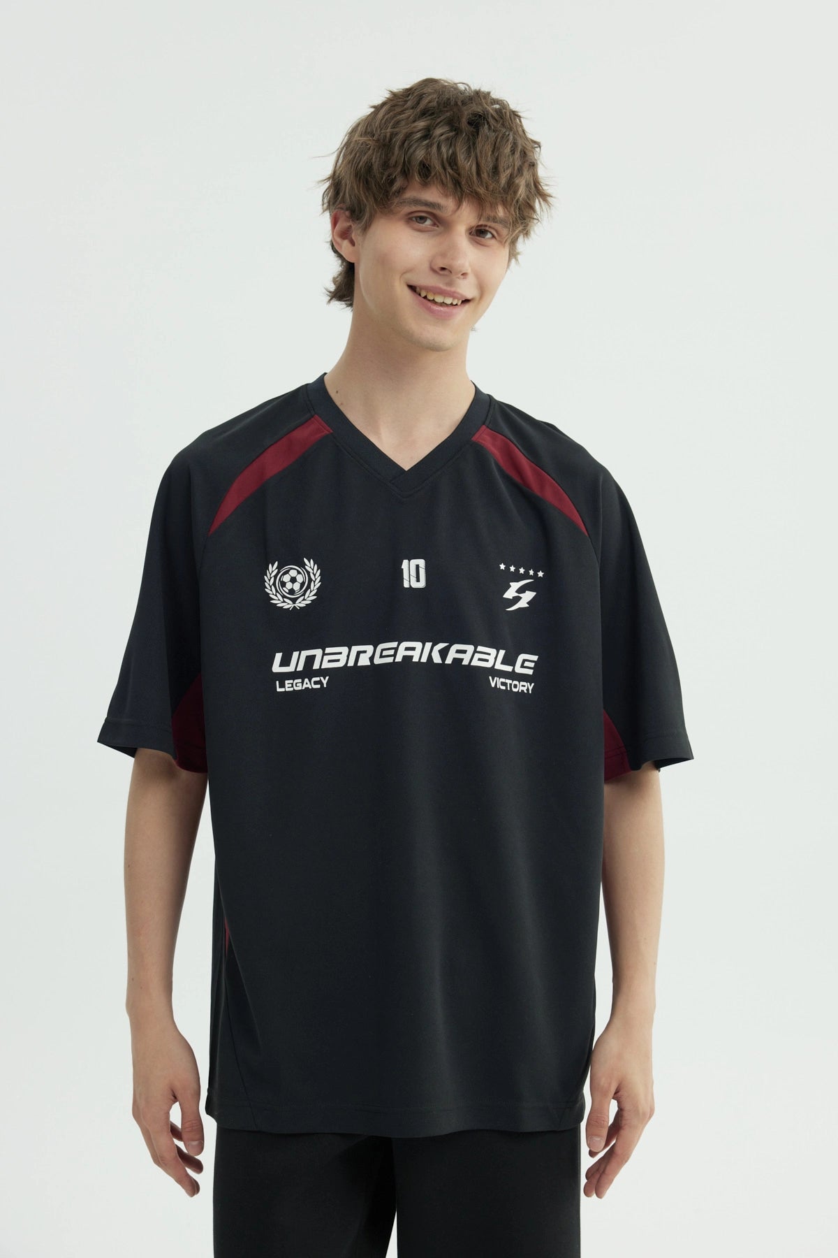 Polera Hombre Oversize Negro