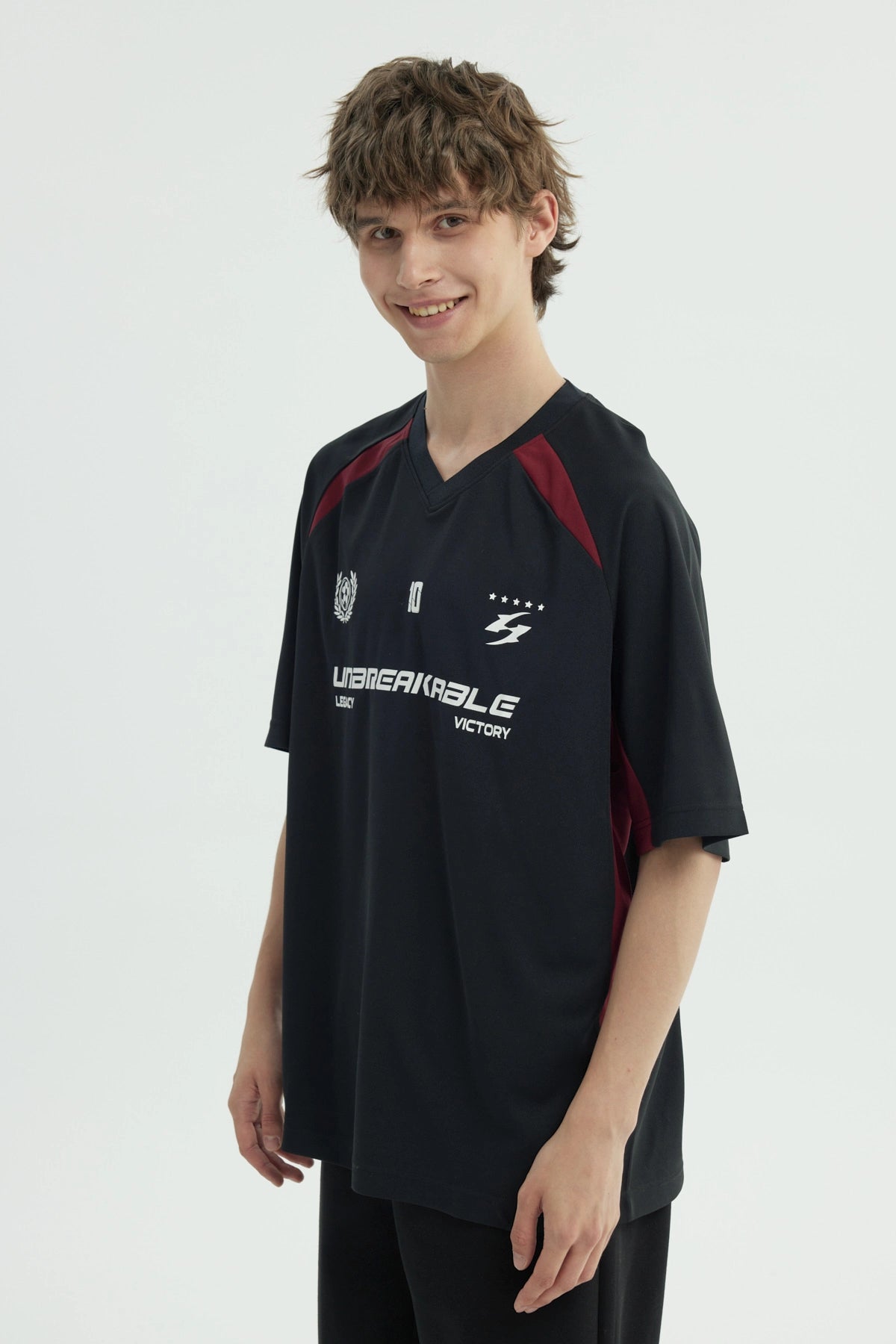 Polera Hombre Oversize Negro