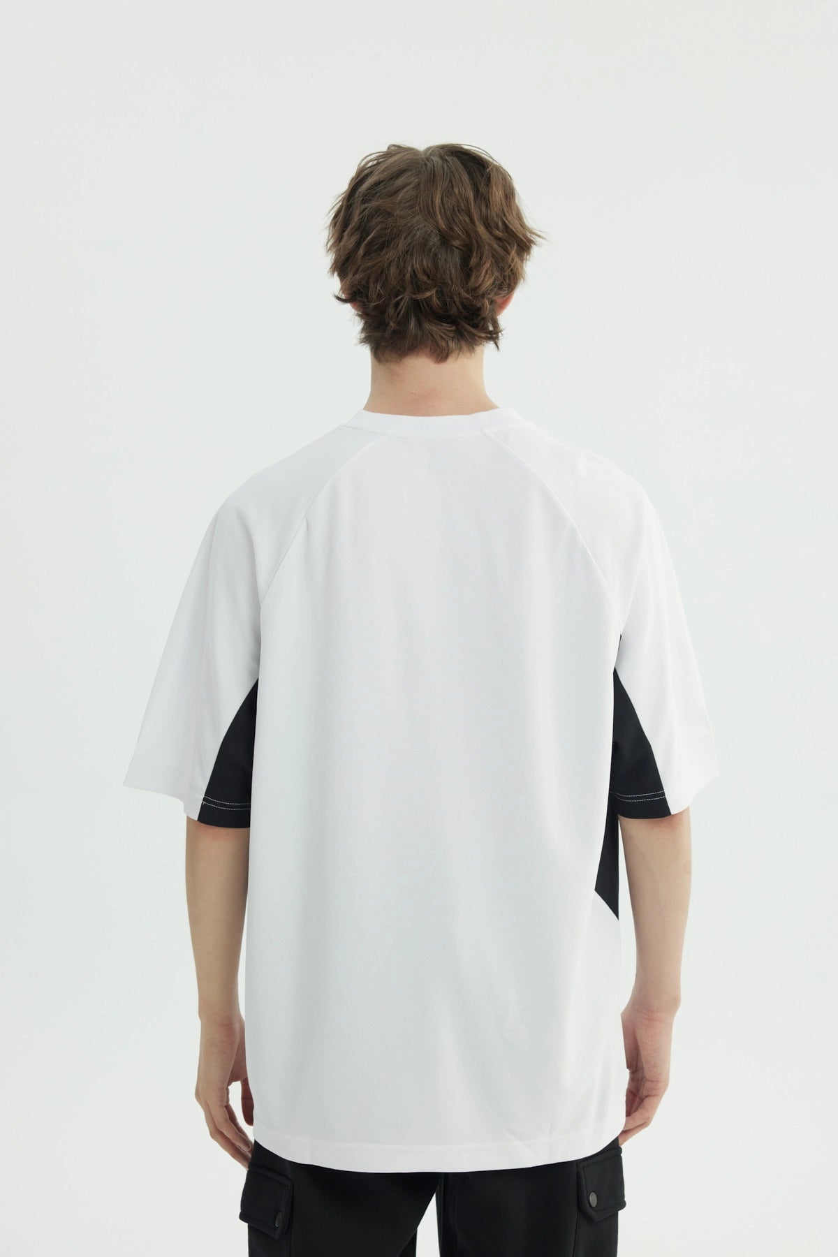 Polera Hombre Oversize Blanco
