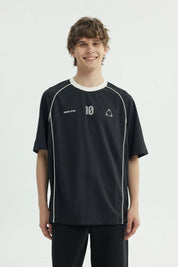 Polera Hombre Oversize Negro