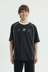 Polera Hombre Oversize Negro