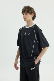 Polera Hombre Oversize Negro