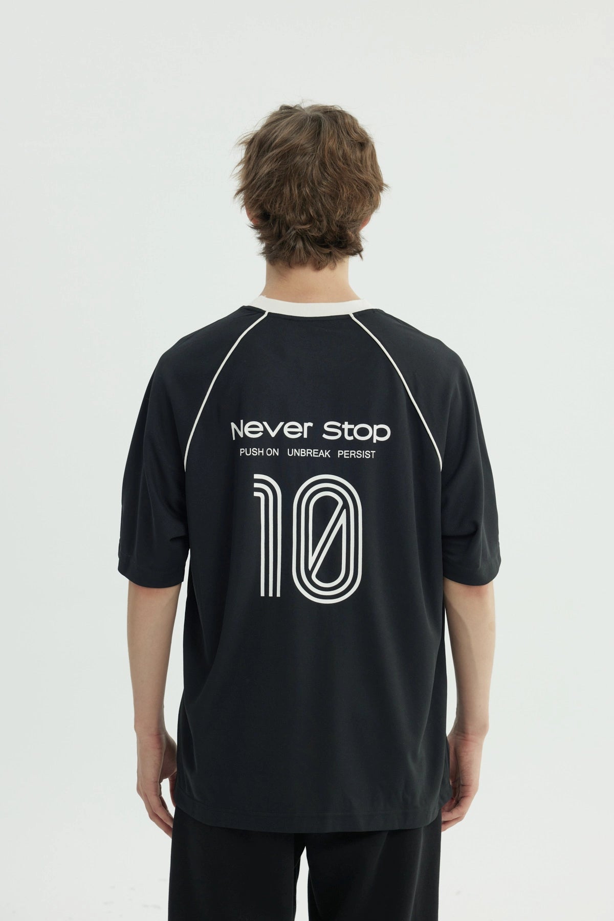 Polera Hombre Oversize Negro