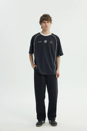 Polera Hombre Oversize Negro